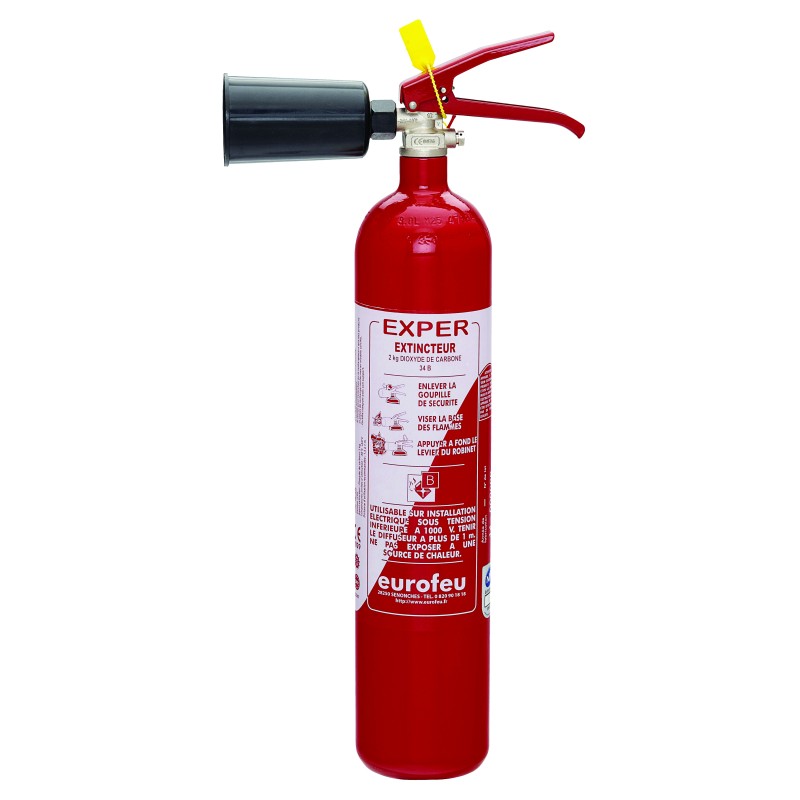 extincteur CO2 eurofeu